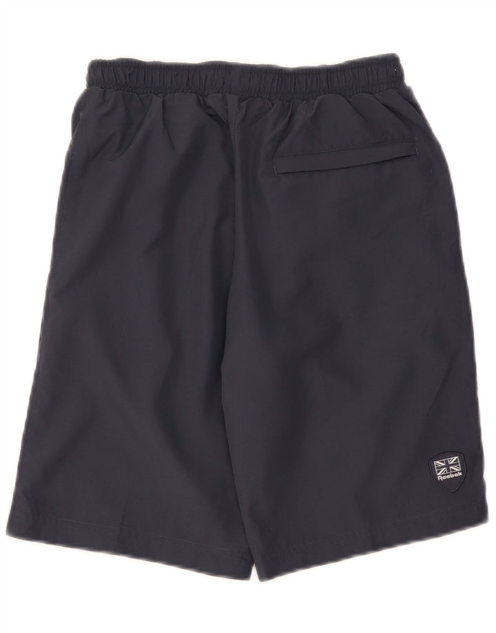 Chłopięce spodenki sportowe Reebok Classic Graphic 9-10 lat Szary poliester