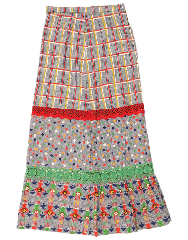 Lucie Linden Womens High Waist Maxi Skirt EU 40 Medium W26 Multicoloured