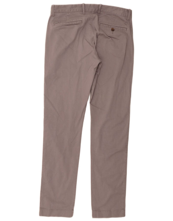 Pantaloni chino slim pentru bărbați J. Crew L30 L32 bumbac gri
