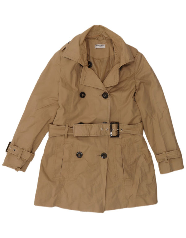 Marks & Spencer Womens Autograph Trench Coat UK 16 Large Beige Classic