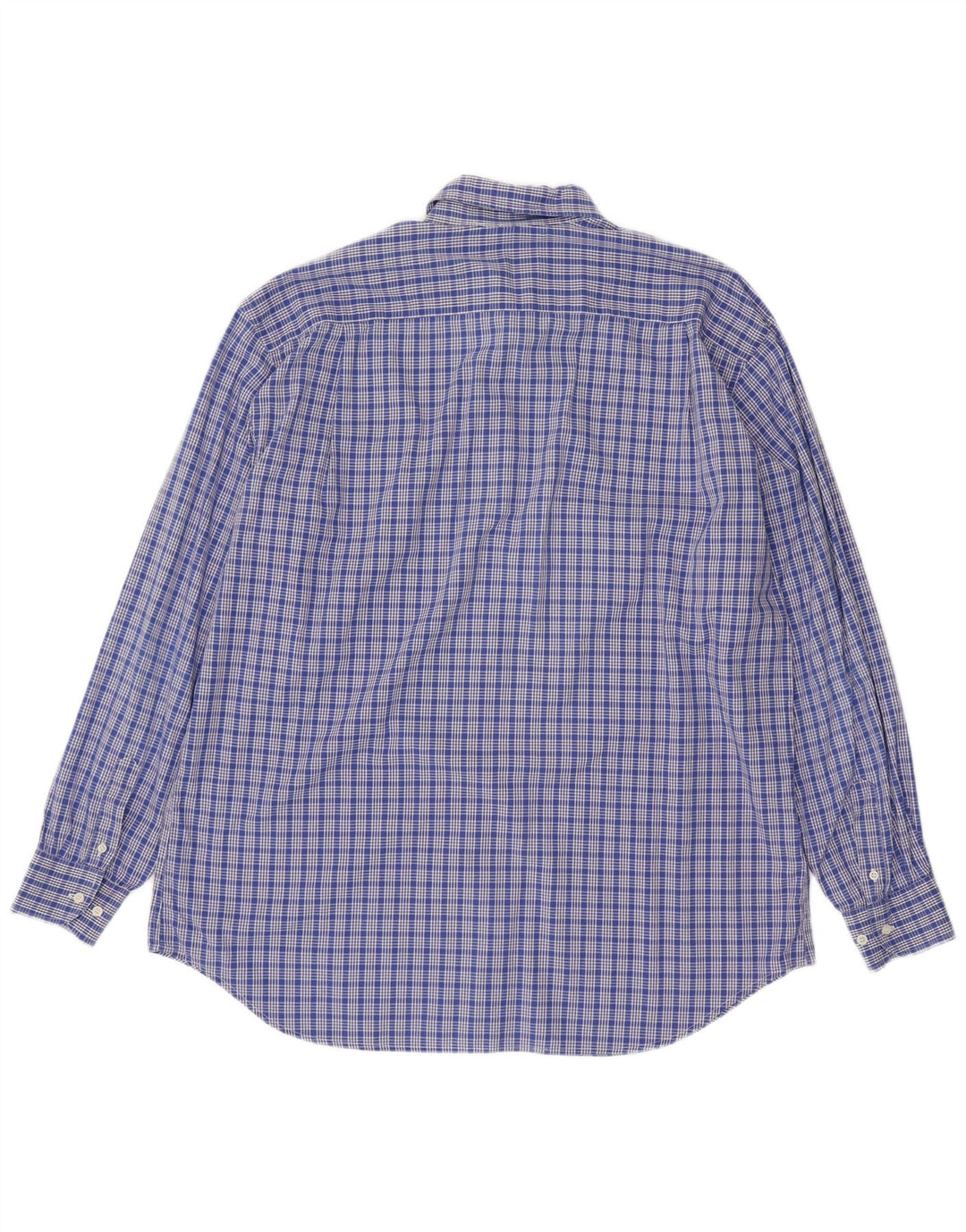 Cerruti 1881 Mens Shirt XL Blue Check