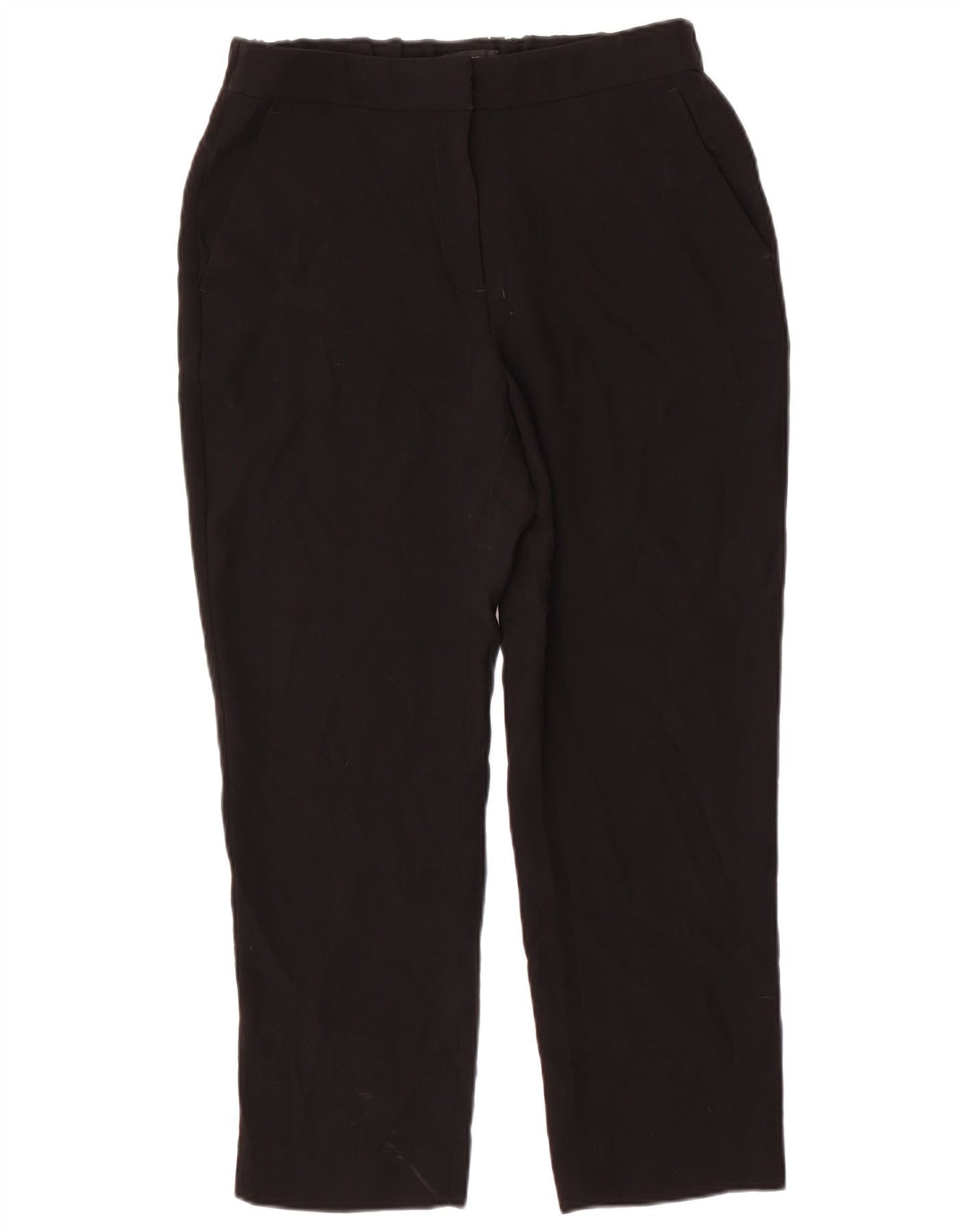 J. CREW Womens Tapered Chino Trousers US 8 Medium W32 L26 Black Polyester