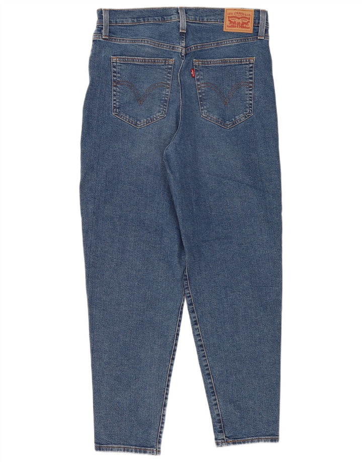 Levi's Womens High Rise Tapered Jeans W32 L29 Blue