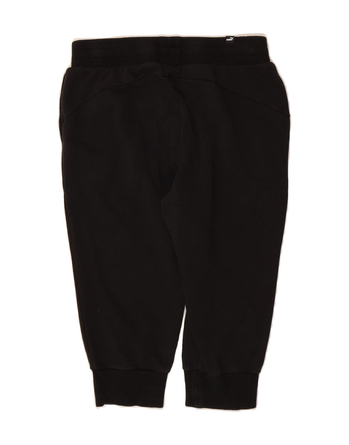 PUMA Womens Tracksuit Trousers Joggers UK 14 Medium Black Vintage Puma and Second-Hand Puma from Messina Hembry 