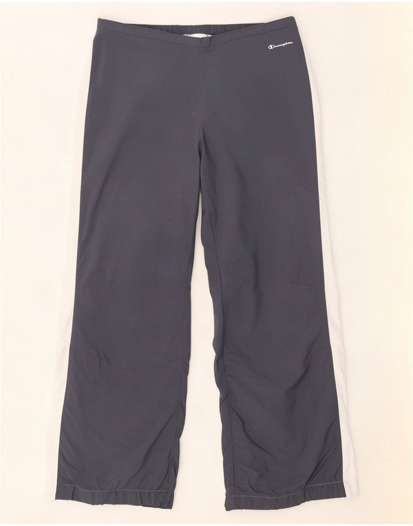 Champion Damen-Trainingshose, UK 14, Größe L, grau, Colourblock-Polyester