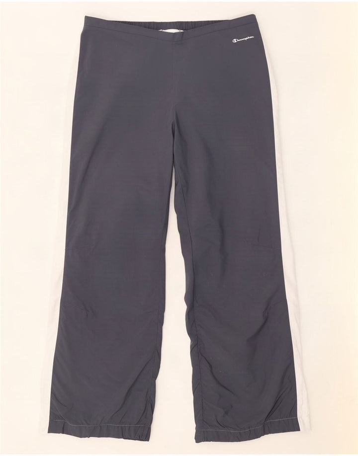 Champion Damen-Trainingshose, UK 14, Größe L, grau, Colourblock-Polyester