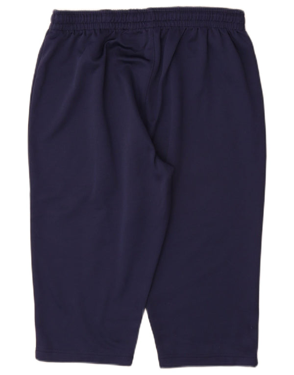 Kappa Herren Sambenedettese Graphic Bermuda Sport Shorts Large Marineblau