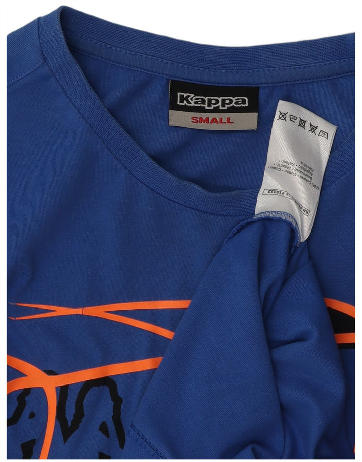 Nike Mens Calcio Graphic T-Shirt Top Small Blue Cotton