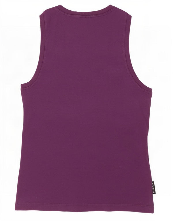 Max & Co. Slim-Fit-Trägershirt für Damen, UK 12, Mittelviolett, Baumwolle