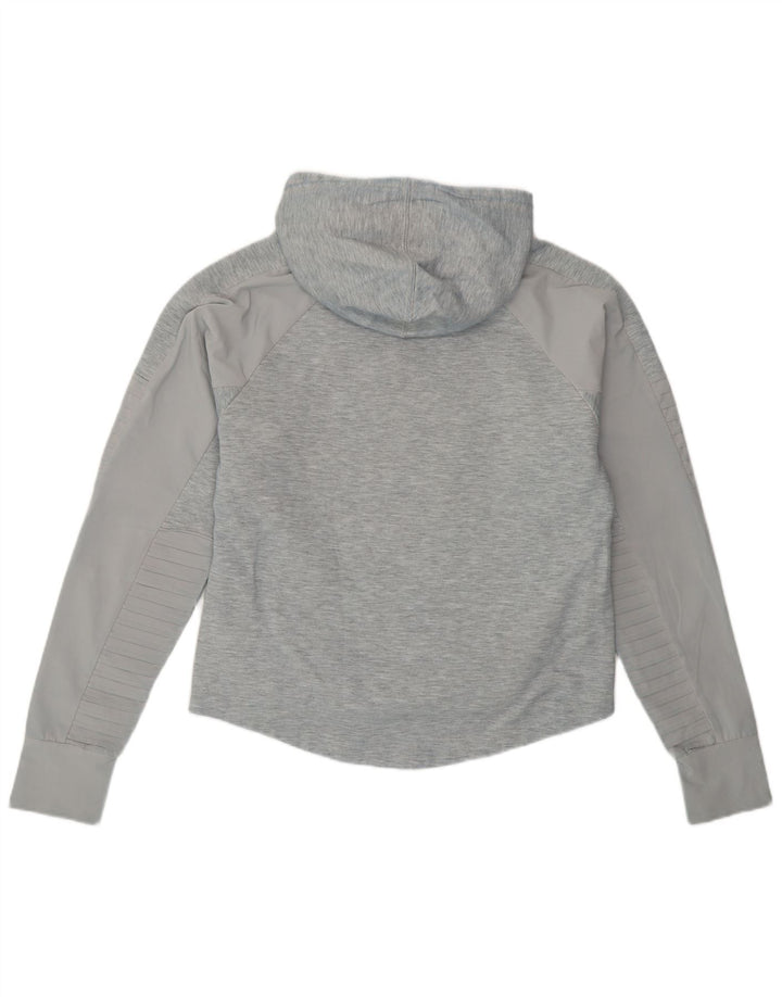 PUMA Womens Hoodie Jumper UK 10 Small  Grey