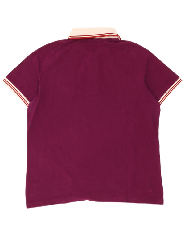 Polo da rugby da uomo in edizione speciale Fred Perry, a righe marroni grandi