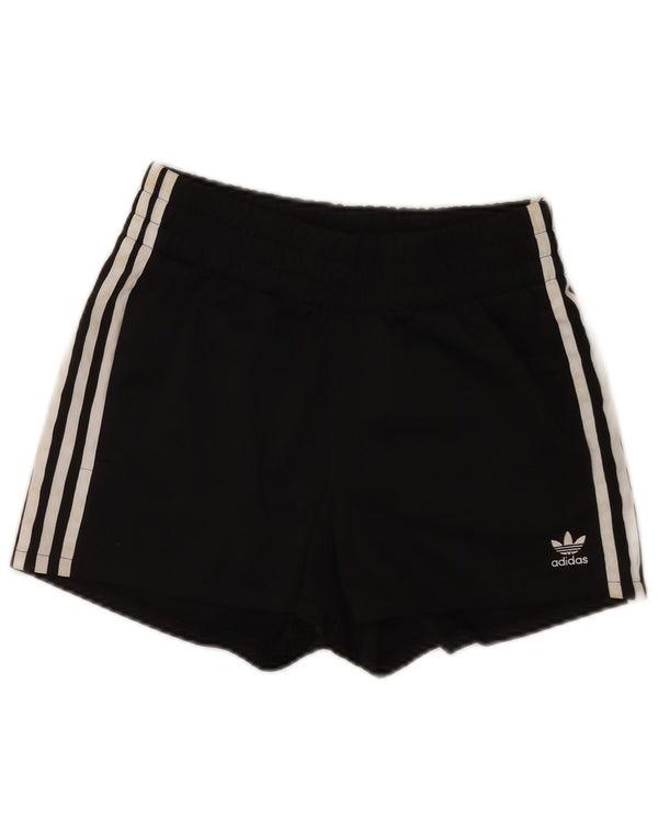 Pantaloncini sportivi da donna Adidas UK 8 Small poliestere nero