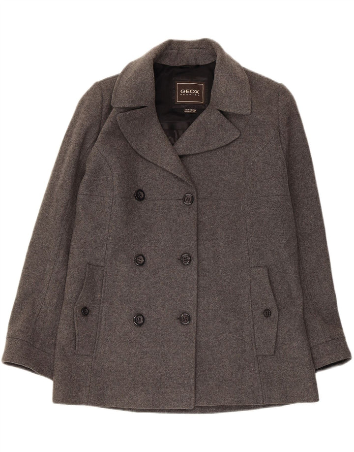 Cappotto da marinaio Respira da donna GEOX UK 12 Grigio medio