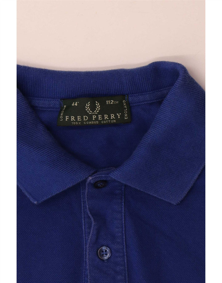 Fred Perry Herre poloshirt Medium marineblå bomuld