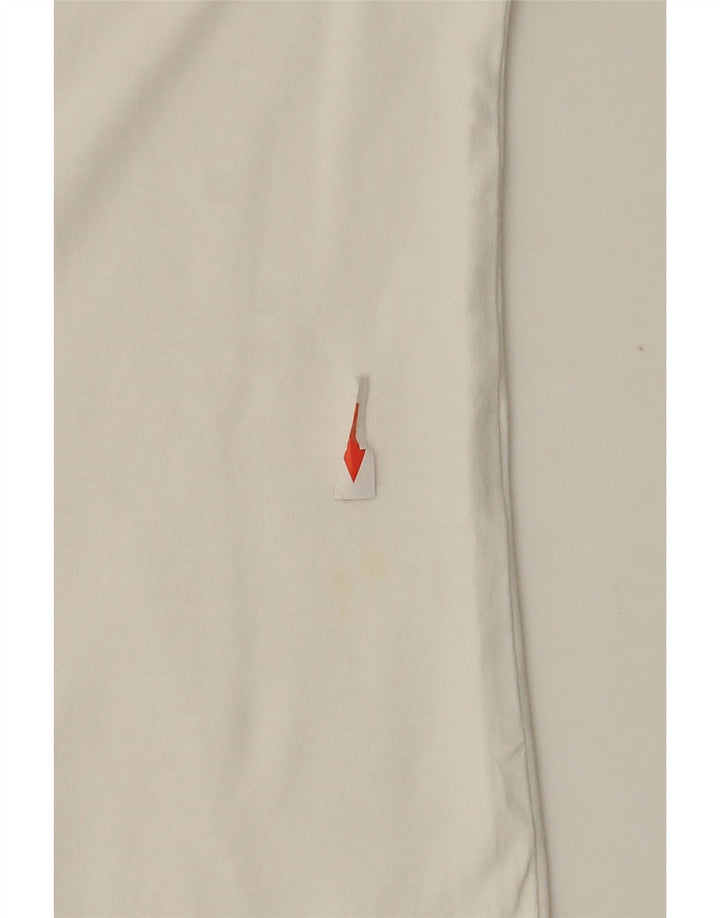 T-shirt Zara da donna Top UK 12 bianca media