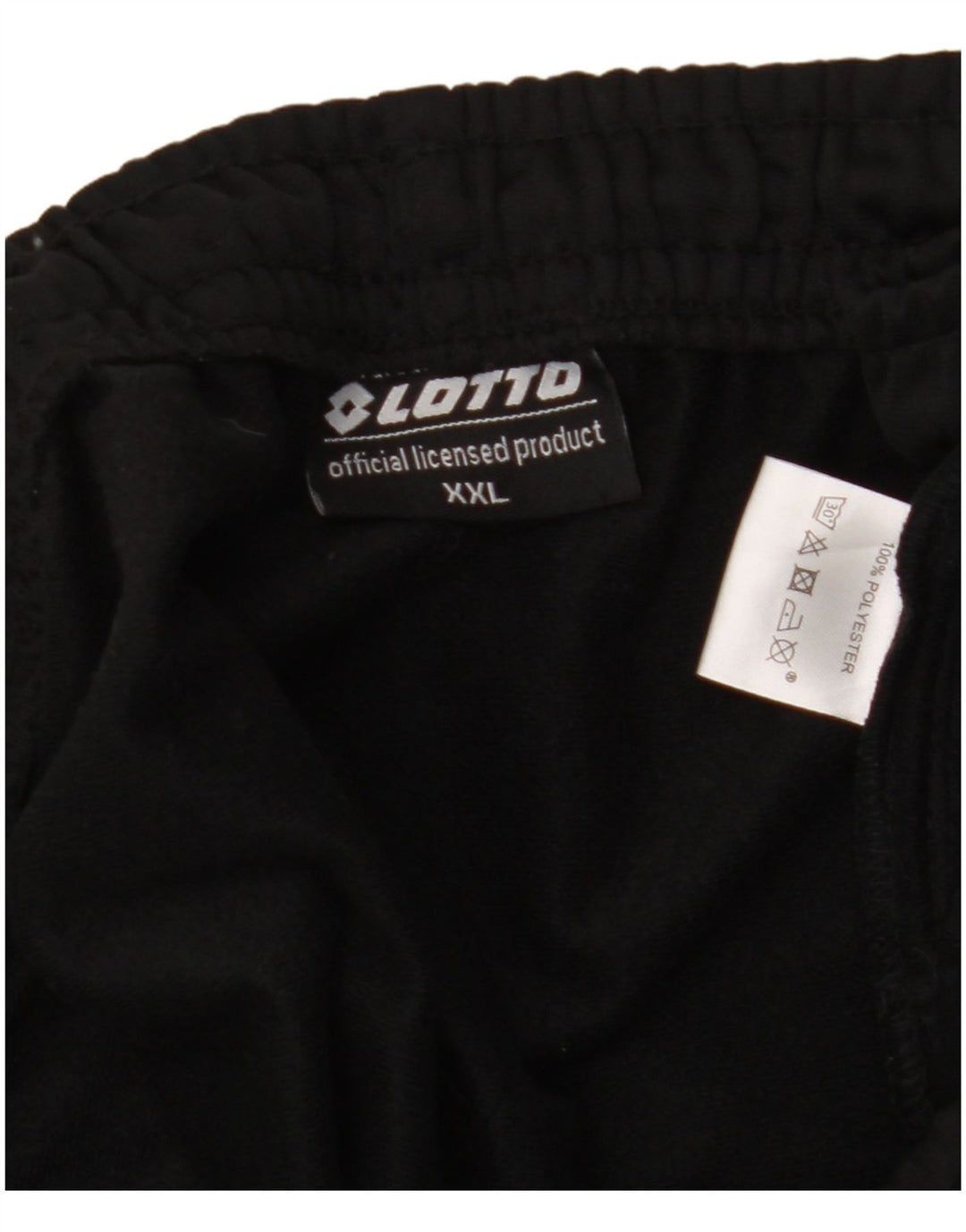 Lotto Mens Tracksuit Trousers Joggers 2XL Black Polyester