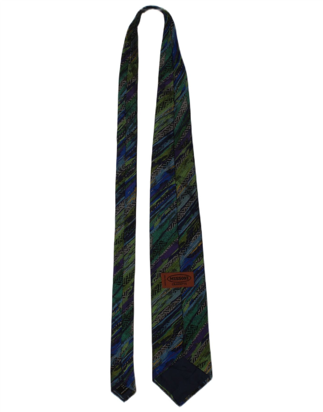 Missoni Herre Cravatte Slips One Size Flerfarvet Geometrisk Silke Designer