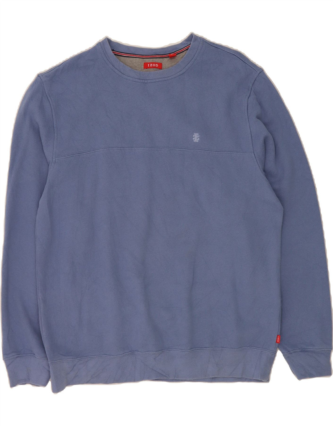 IZOD Mens Sweatshirt Jumper Large Blue Cotton Vintage Izod and Second-Hand Izod from Messina Hembry 