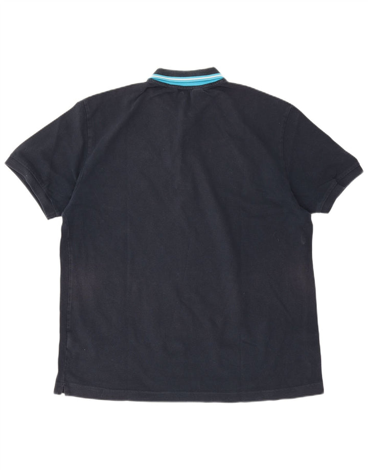 Kappa Mens Polo Shirt 2XL Navy Blue