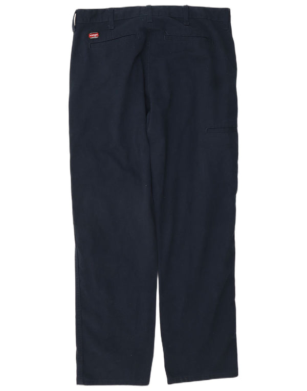 Мужские прямые брюки-карго Wrangler W34 L32 темно-синие, хлопок