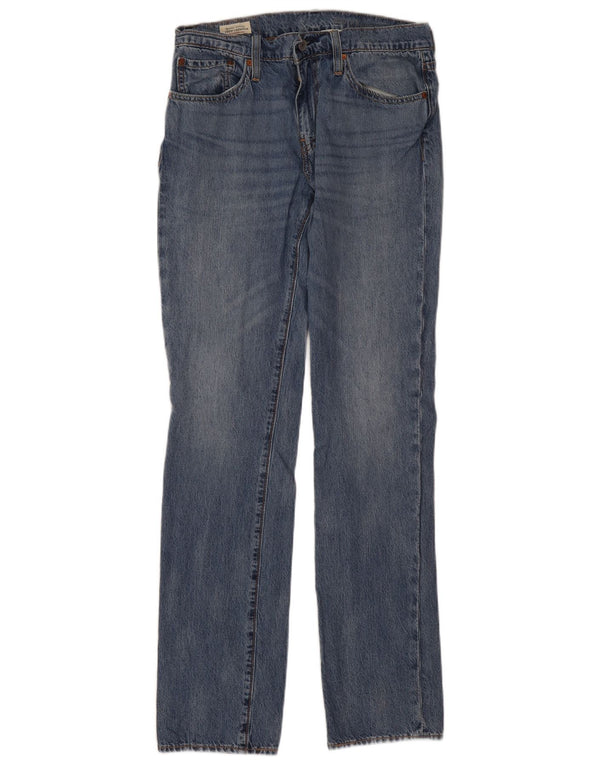 Levi's Womens 511 Slim Jeans W31 L34 Blue Cotton