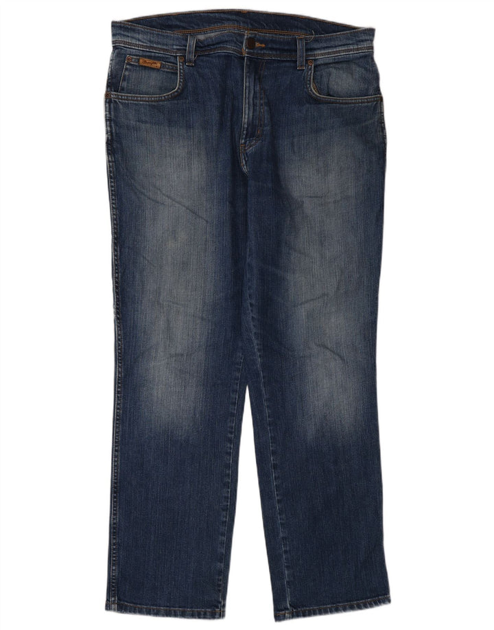 Wrangler Mens Straight Jeans W32 L30 Blue