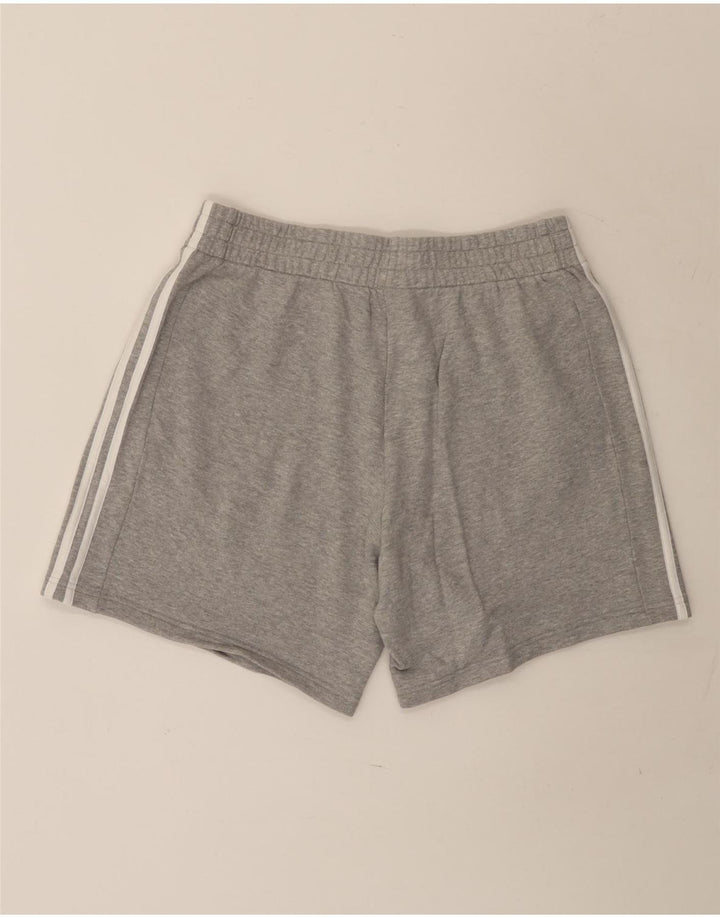 Adidas Mens Sport Shorts Large  Grey Flecked Cotton