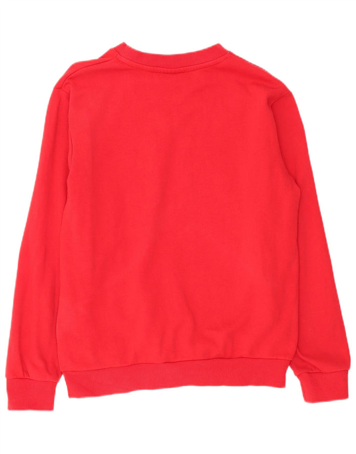Fila Hombre Graphic Sudadera Jumper Medium Rojo Algodón