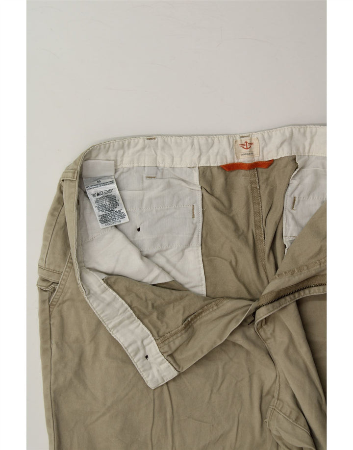DOCKERS Mens Chino Shorts W40 XL Beige Cotton Vintage Dockers and Second-Hand Dockers from Messina Hembry 