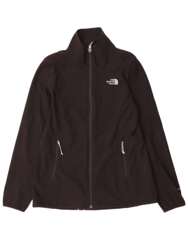 The North Face Womens Tracksuit Top Jacket UK 12 Medium Black Polyester