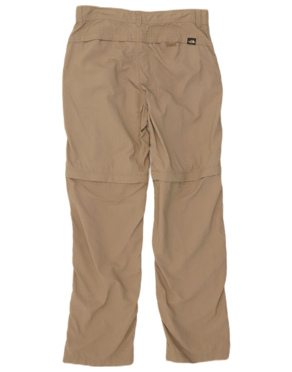 The North Face Mens Straight Cargo Trousers W30 L31 Beige Nylon