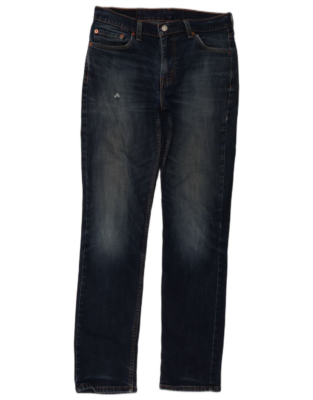 Levi's Mens 511 Slim Jeans W32 L34 Navy Blue Cotton