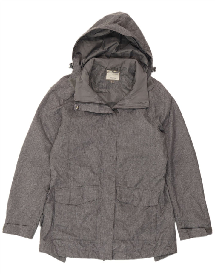 Mountain Warehouse Womens Windbreaker Jacket UK 14 Large Grey Flecked