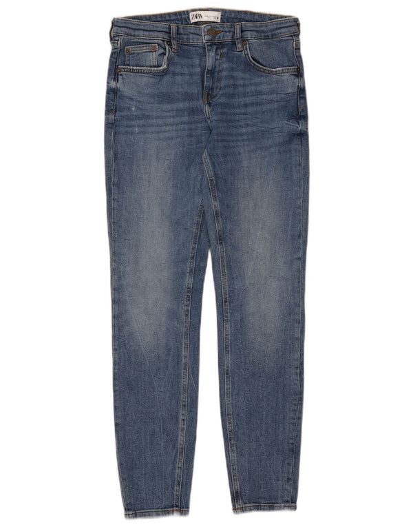 Zara Γυναικείο Skinny Jeans EU 38 Small W28 L28 Blue