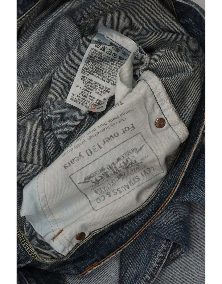 Levi's Mujer 512 Vaqueros Bootcut Desgastados W30 L32 Algodón Azul