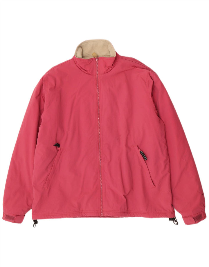 Woolrich Herre Windbreaker Jacket UK 42 XL Pink Nylon