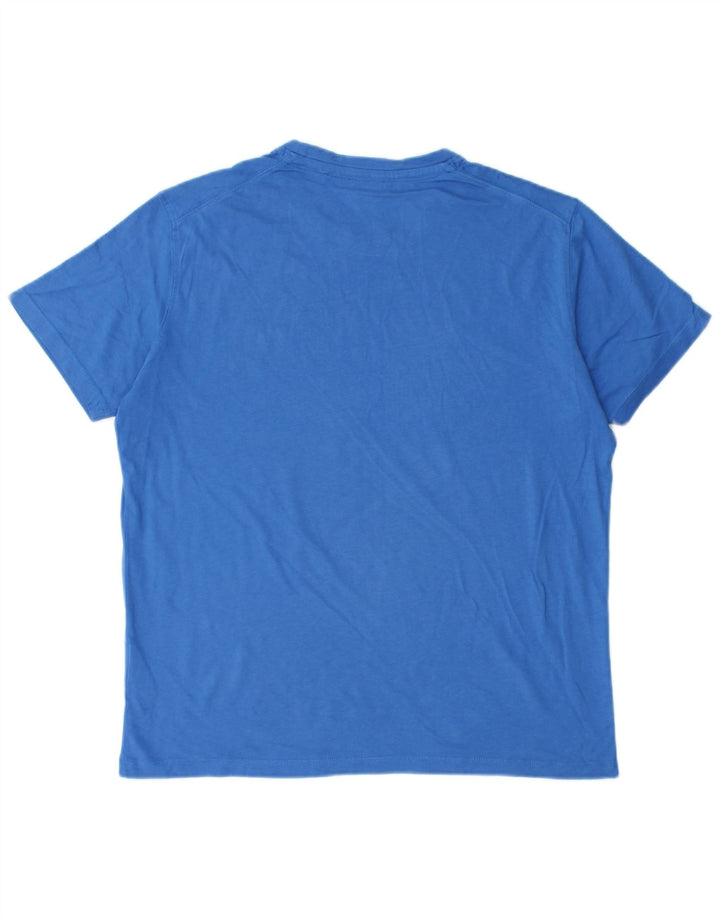 U.S. Polo Assn. Mens T-Shirt Top Medium Blue Cotton