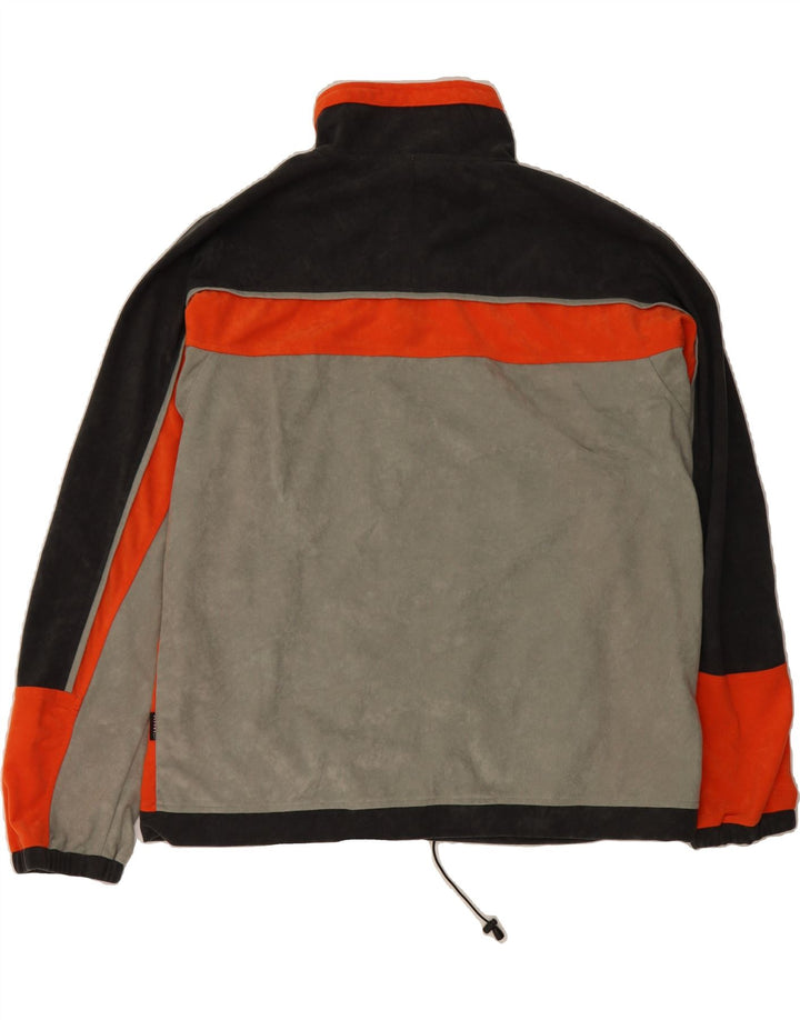 VINTAGE Mens Full Tracksuit 2XL  Grey Colourblock Polyester Vintage Vintage and Second-Hand Vintage from Messina Hembry 