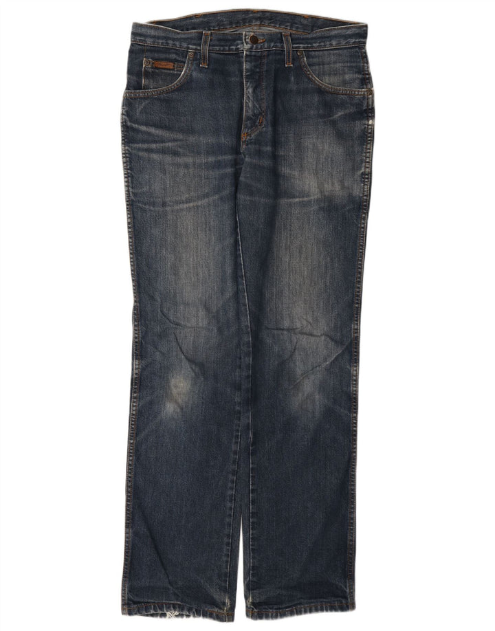 Jeans dritti da uomo Wrangler W34 L33 Blu