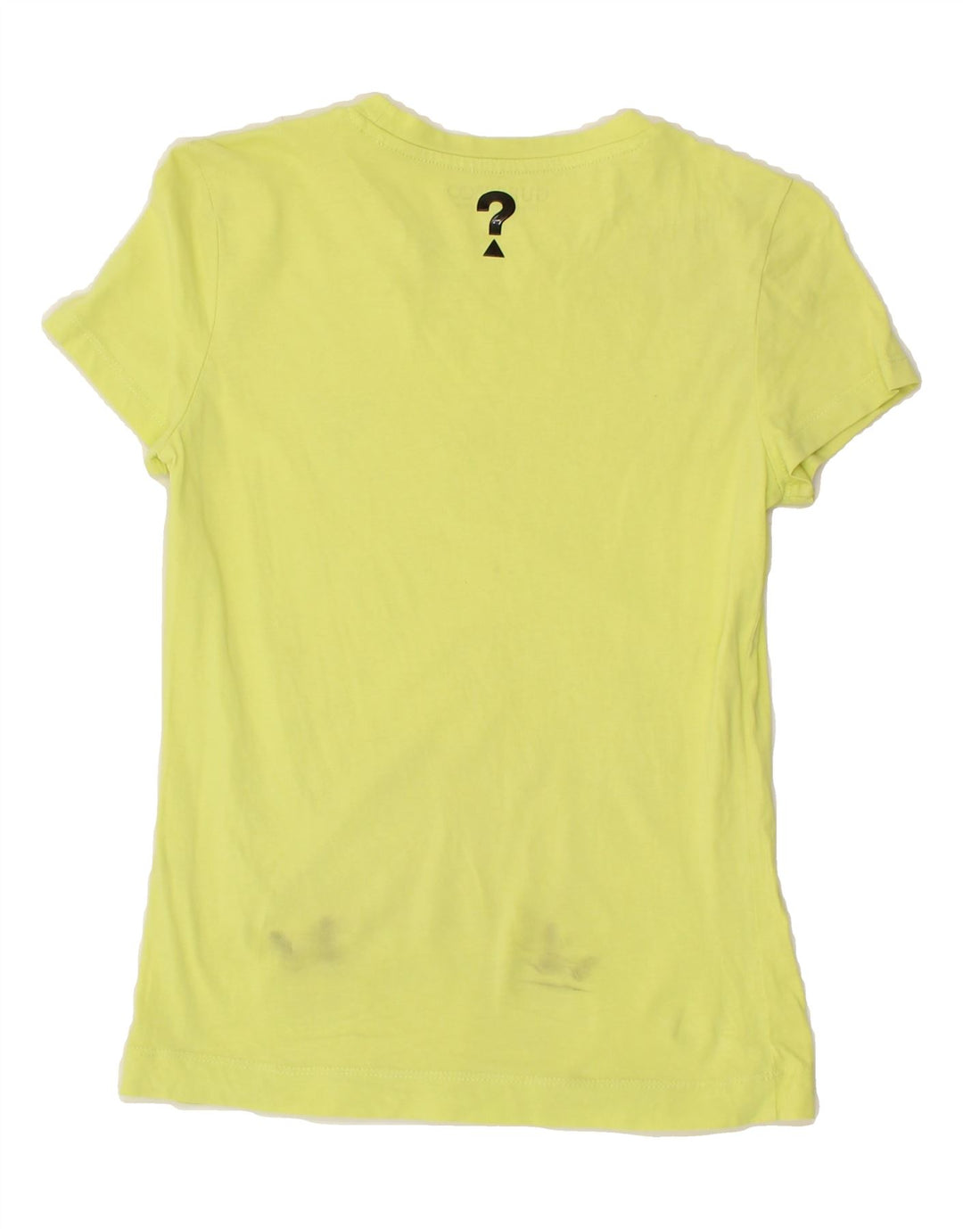 GUESS Womens T-Shirt Top UK 8 Small Green Vintage Guess and Second-Hand Guess from Messina Hembry 