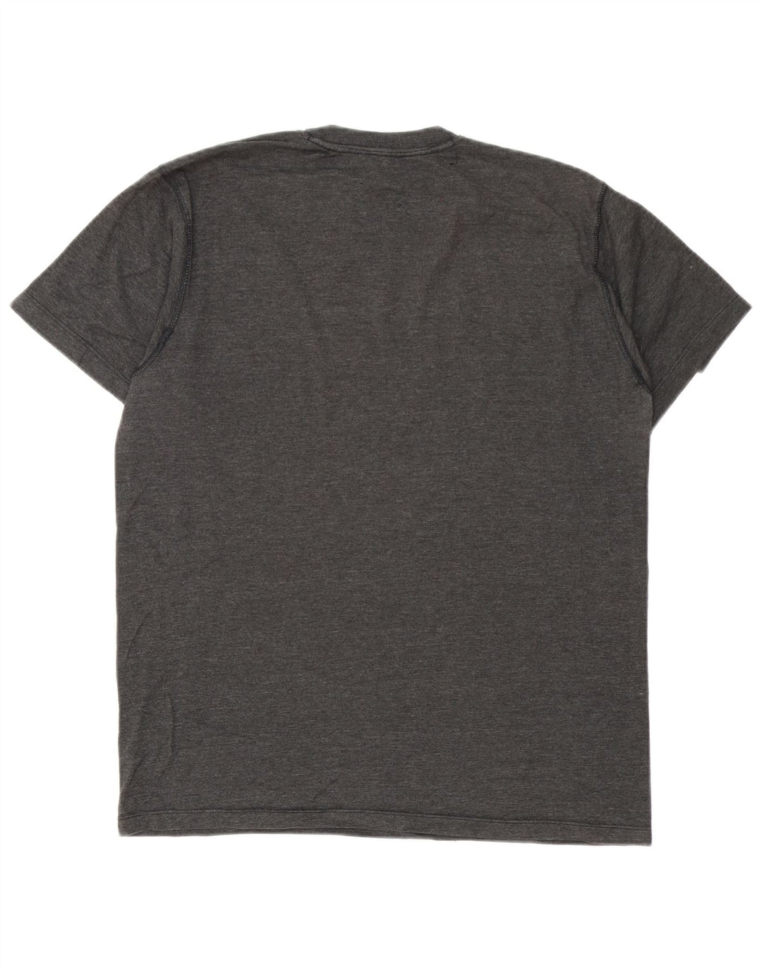 Champion Mens T-Shirt Top Medium Grey Cotton