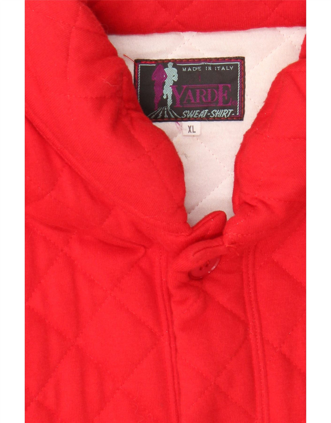VINTAGE Boys Quilted Gilet 13-14 Years XL Red Vintage Vintage and Second-Hand Vintage from Messina Hembry 