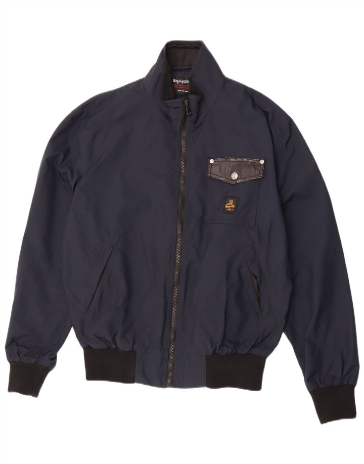 Jachetă de ploaie pentru bărbați Refrigiwear IT 48 Medium Navy Blue Colorblock