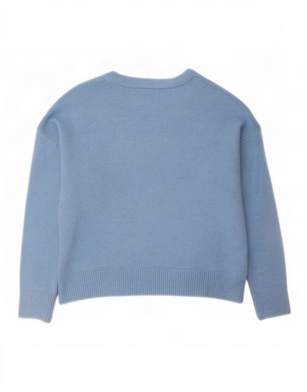 Pulover cardigan supradimensionat pentru femei Marks & Spencer UK 10 Small Blue