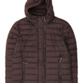 Jachetă căptușită cu glugă Superdry pentru bărbați UK 46 3XL poliester gri