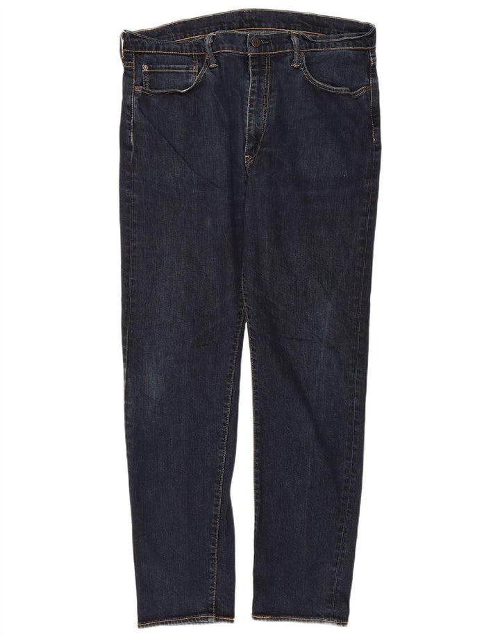 Levi's Mens 522 Straight Jeans W38 L34 Navy Blue Cotton