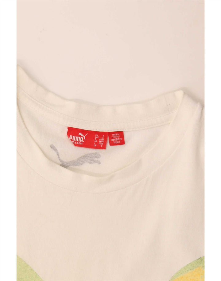 Ανδρικό γραφικό T-Shirt Puma Top Small White