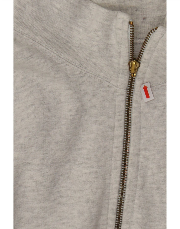 CHAMPION Mens Tracksuit Top Jacket Medium Grey Cotton