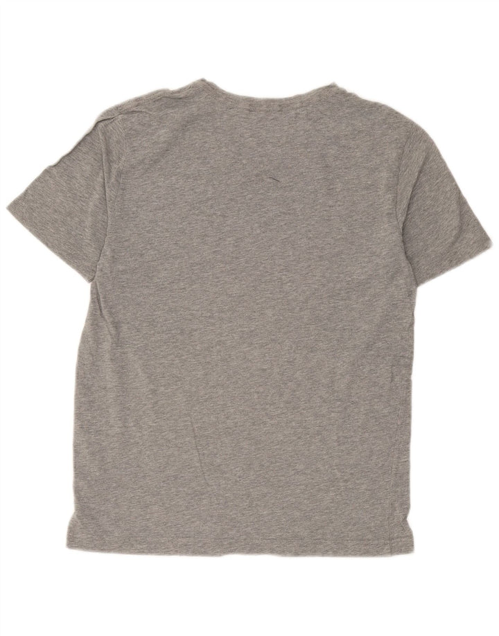 Puma Herren T-Shirt Top Small Grau Baumwolle