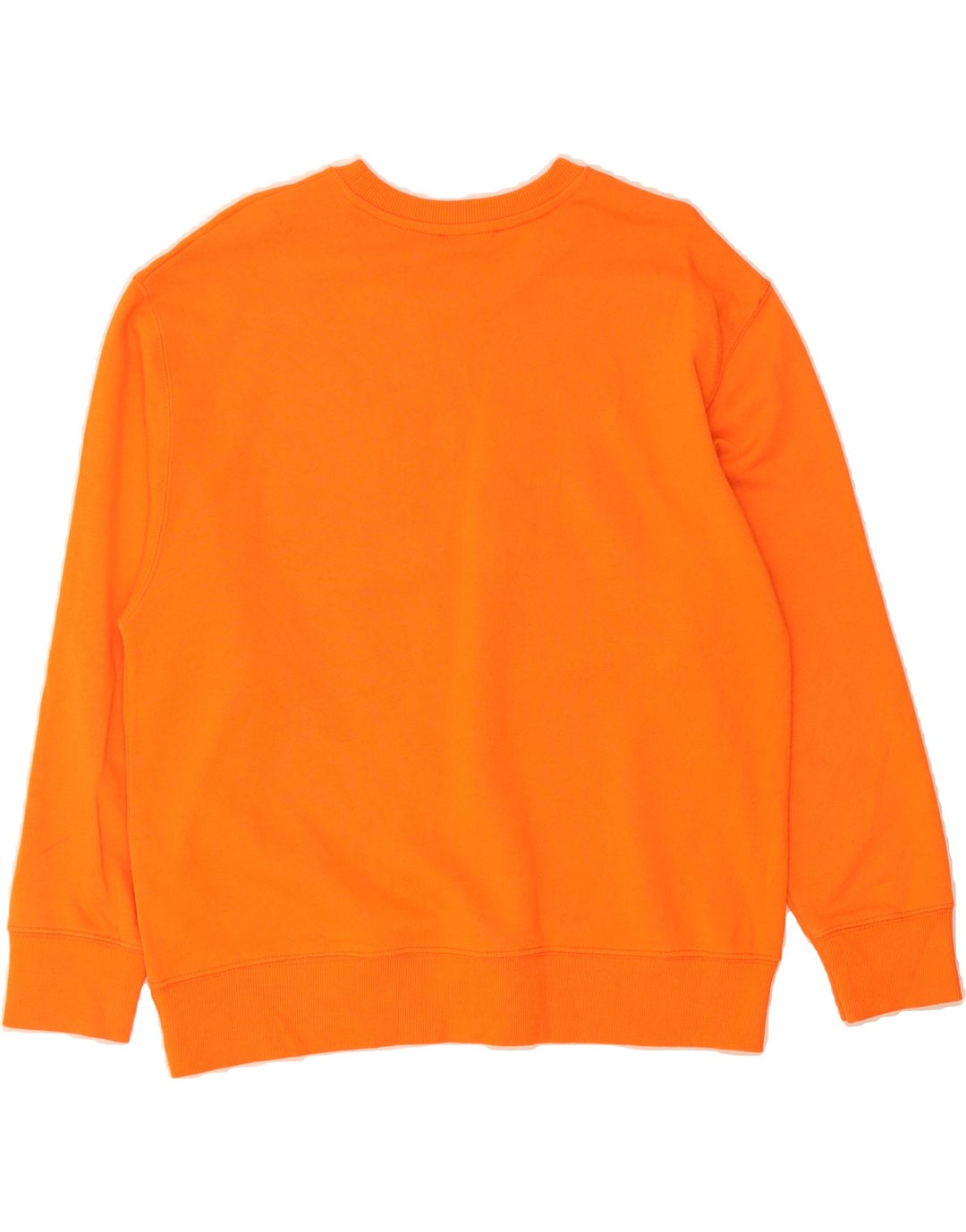 ZARA Womens Graphic Oversized Sweatshirt Jumper UK 14 Medium Orange Vintage Zara and Second-Hand Zara from Messina Hembry 